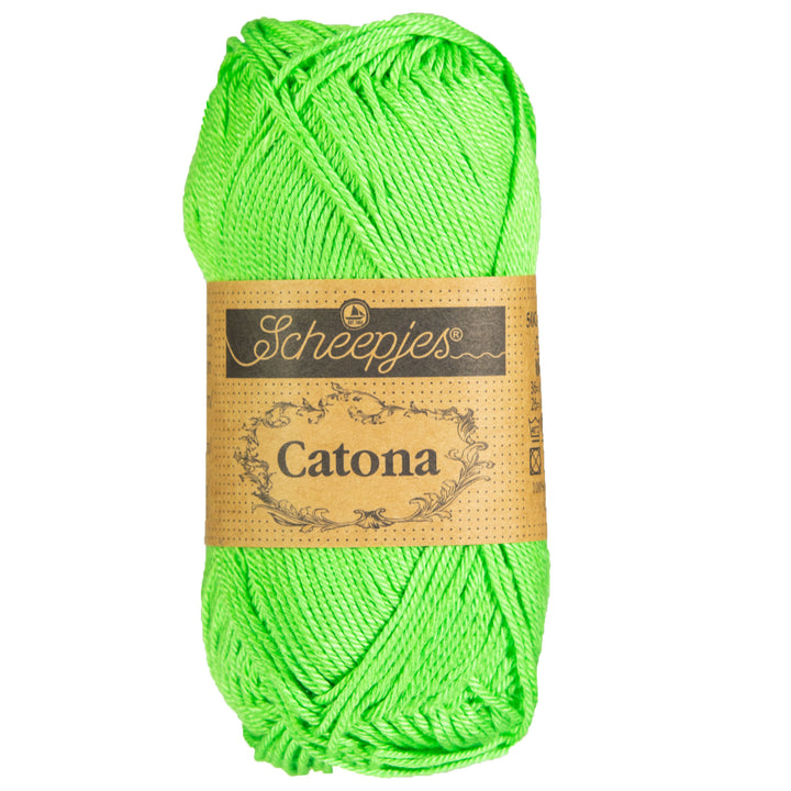 Scheepjes Catona Yarn - 513 Apple Granny - Zoom Image