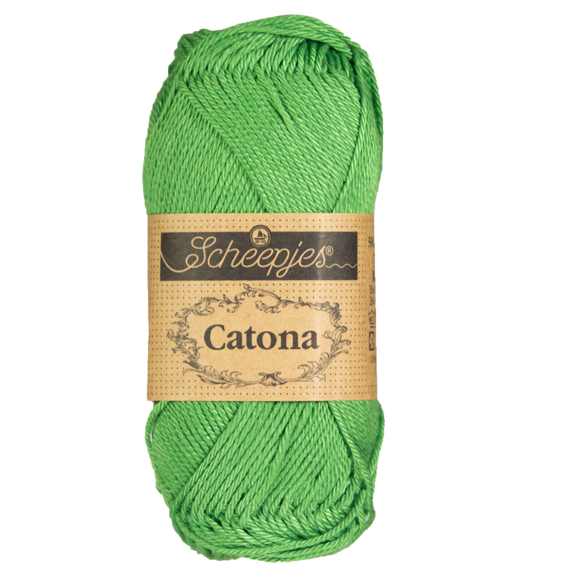 Scheepjes Catona Yarn - 412 Forest Green - Zoom Image