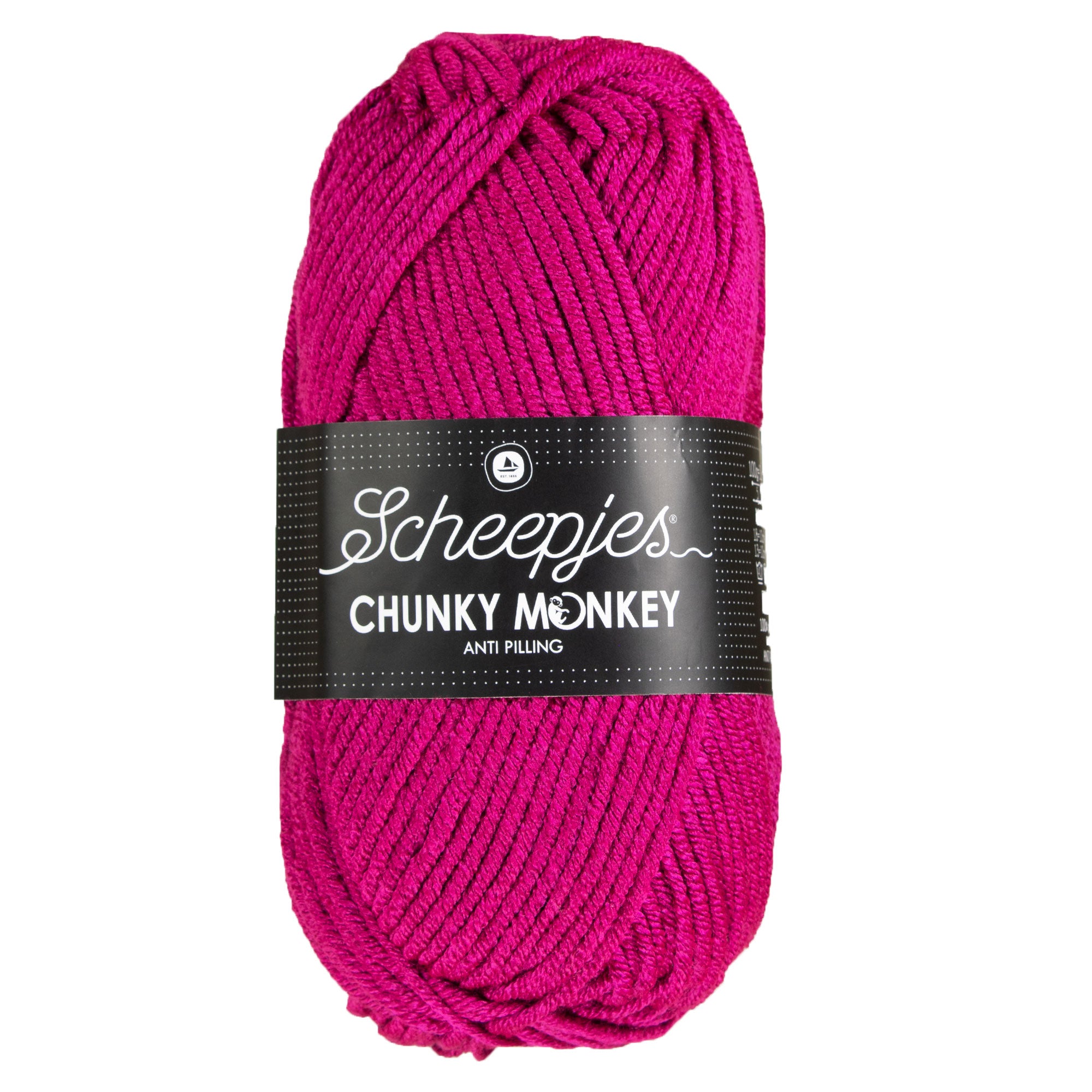 Scheepjes Chunky Monkey Yarn - 2009 Mulberry - Zoom Image