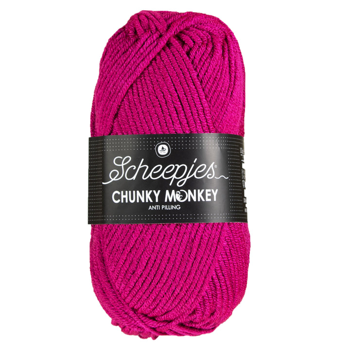 Scheepjes Chunky Monkey Yarn - 2009 Mulberry - Zoom Image