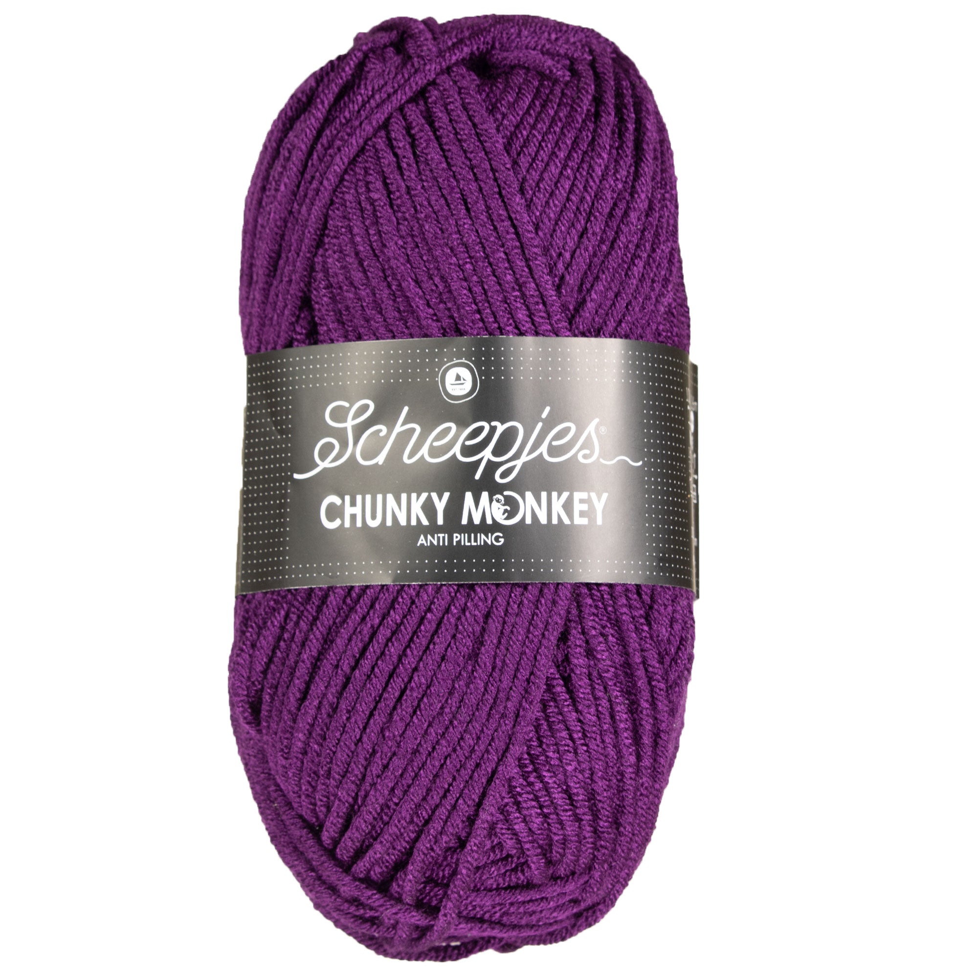 Scheepjes Chunky Monkey Yarn - 1425 Purple - Zoom Image