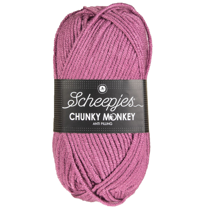Scheepjes Chunky Monkey Yarn - 1067 Rosewood - Zoom Image