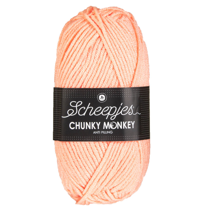 Scheepjes Chunky Monkey Yarn - 1026 Peach - Zoom Image