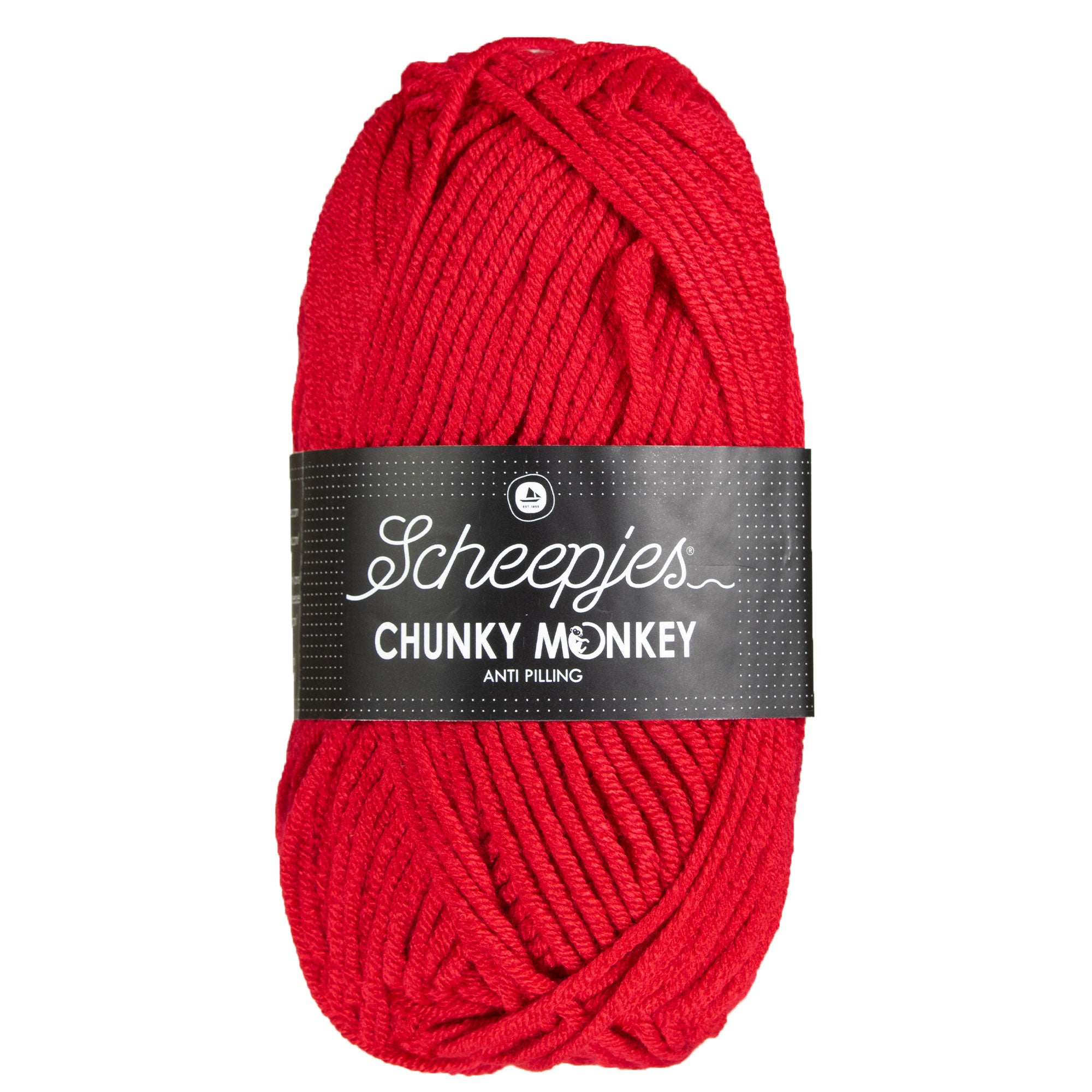 Scheepjes Chunky Monkey Yarn - 1246 Cardinal - Zoom Image