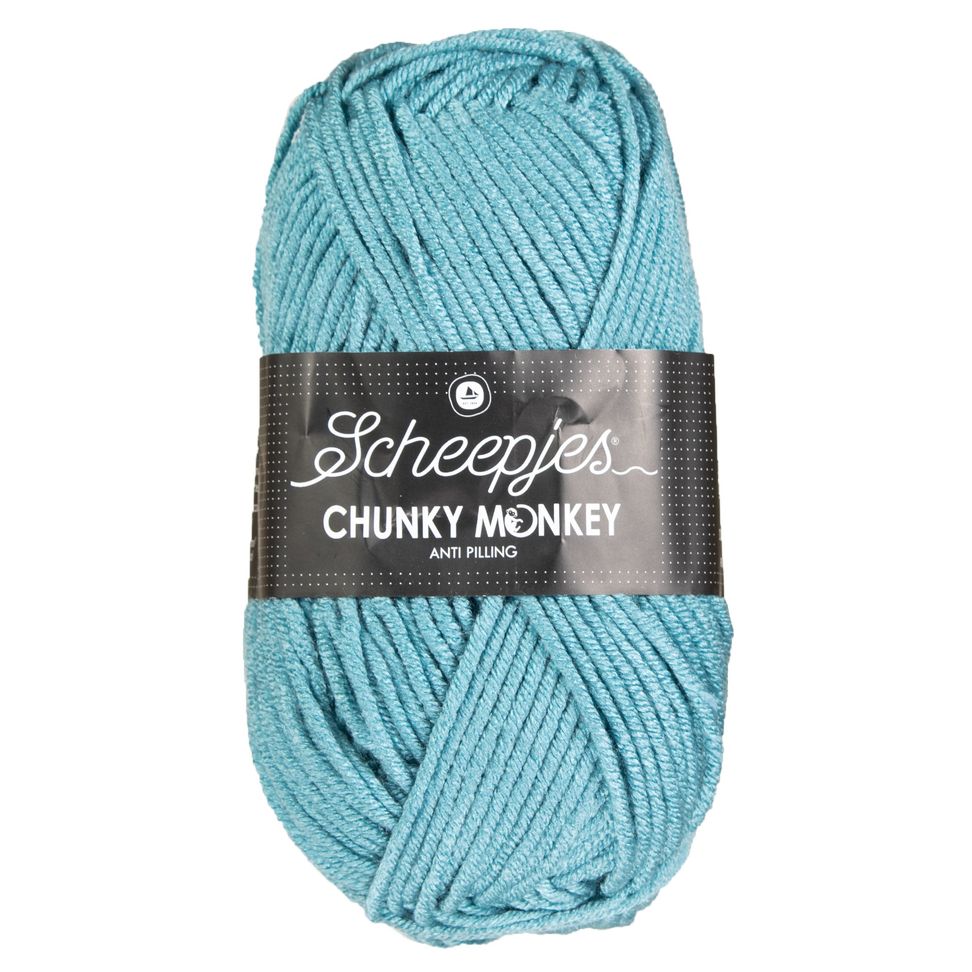 Scheepjes Chunky Monkey Yarn - 1722 Carolina Blue - Zoom Image