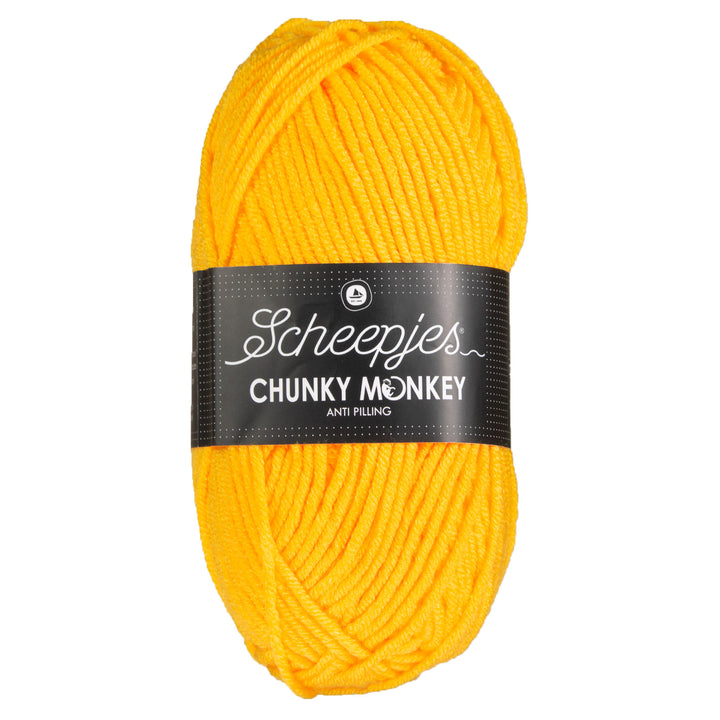 Scheepjes Chunky Monkey Yarn - 2004 Canary - Zoom Image