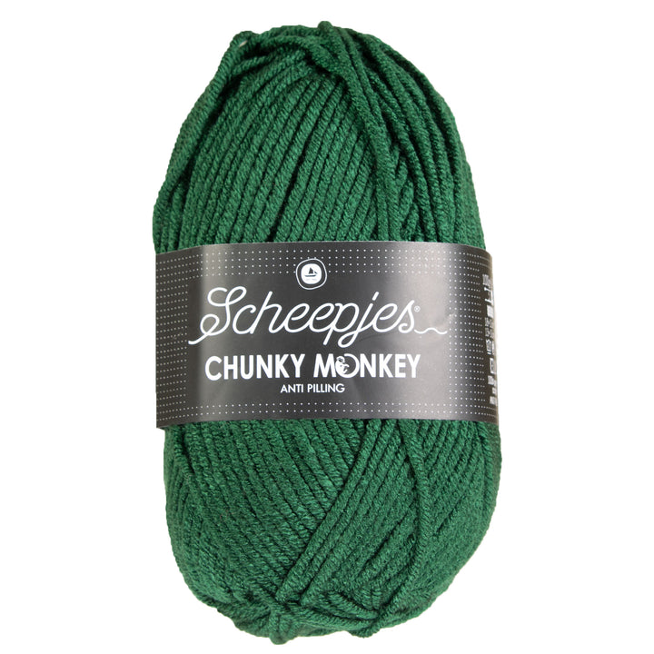 Scheepjes Chunky Monkey Yarn - 1009 Pine - Zoom Image