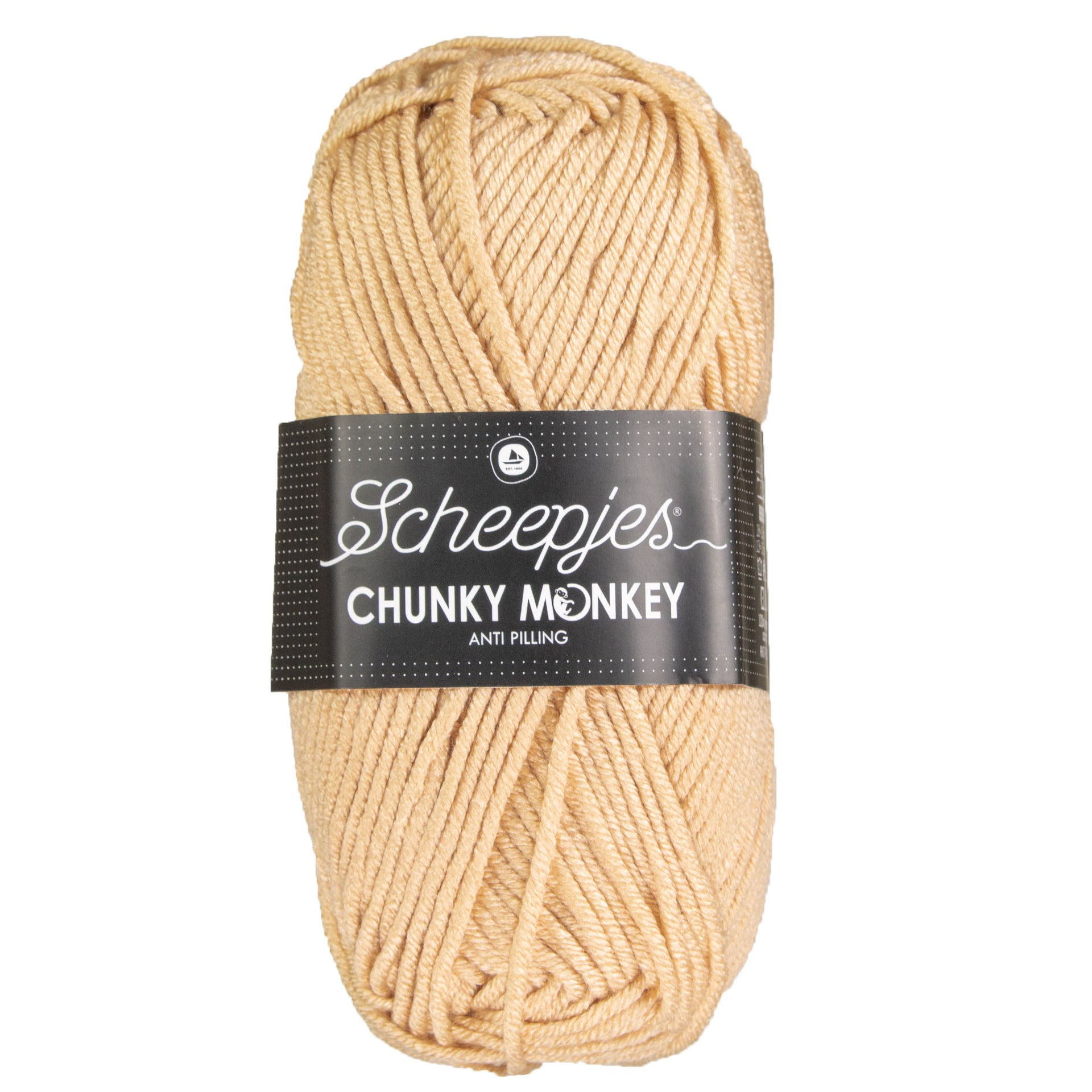 Scheepjes Chunky Monkey Yarn - 1710 Camel - Zoom Image
