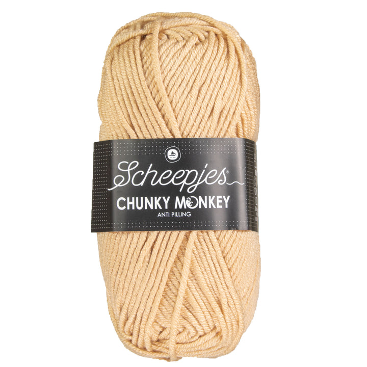Scheepjes Chunky Monkey Yarn - 1710 Camel - Zoom Image