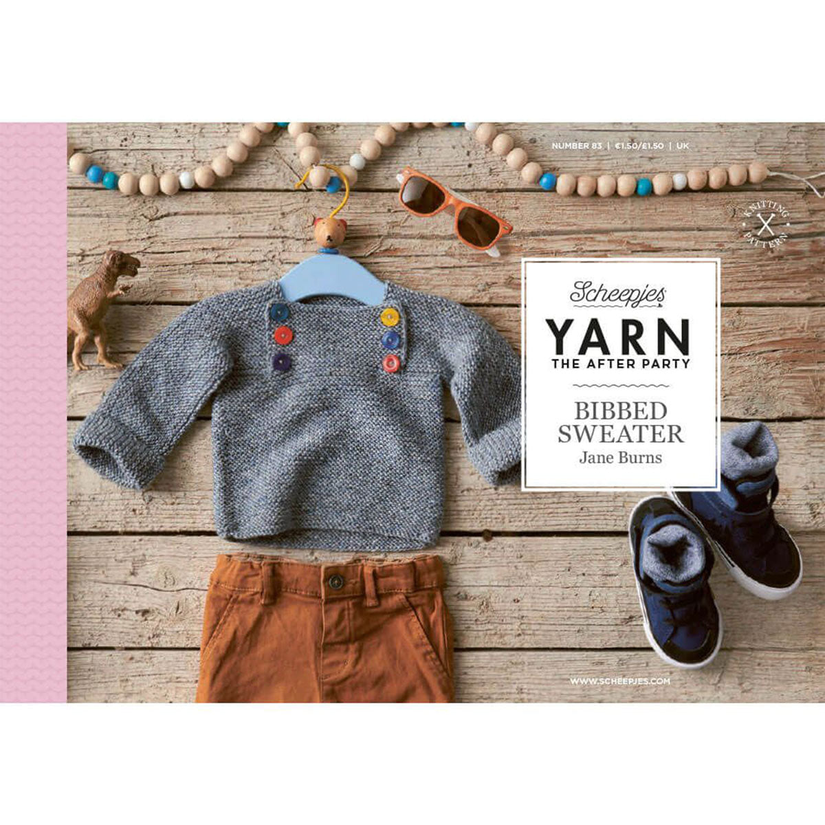 Scheepjes YARN The After Party Patterns - 83 Bibbed Sweater - Extra Image
