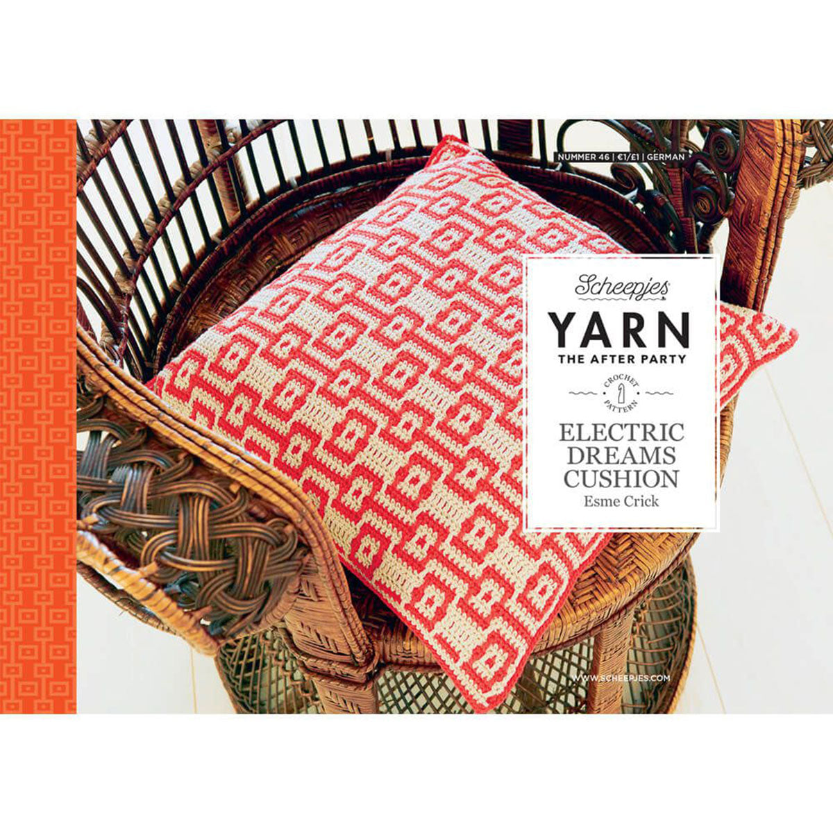 Scheepjes YARN The After Party Patterns - 46 Electric Dreams Cushion - Extra Image
