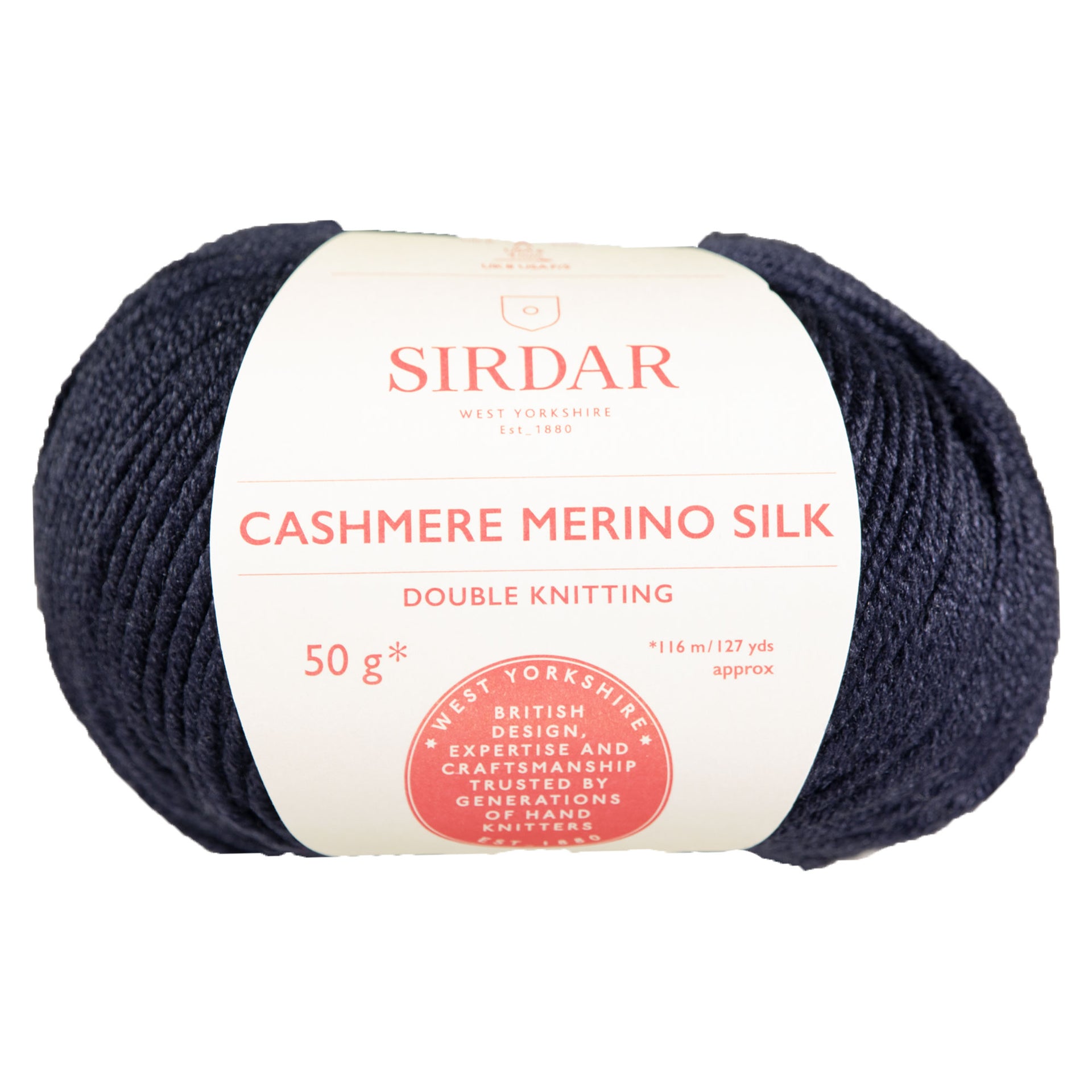 Sirdar Cashmere Merino Silk DK Yarn - 407 Royal Navy - Zoom Image
