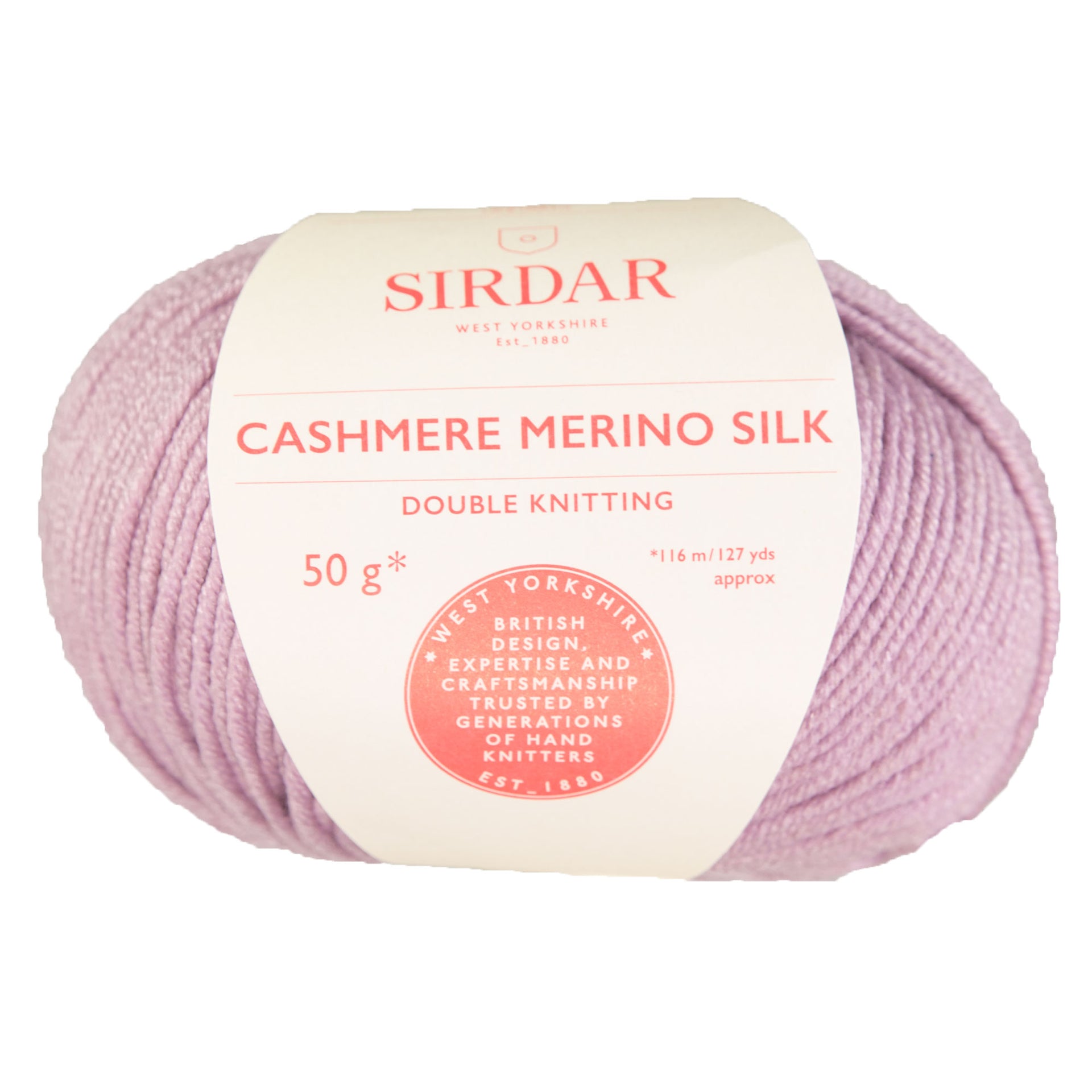 Sirdar Cashmere Merino Silk DK Yarn - 410 Lilac Blossom - Zoom Image
