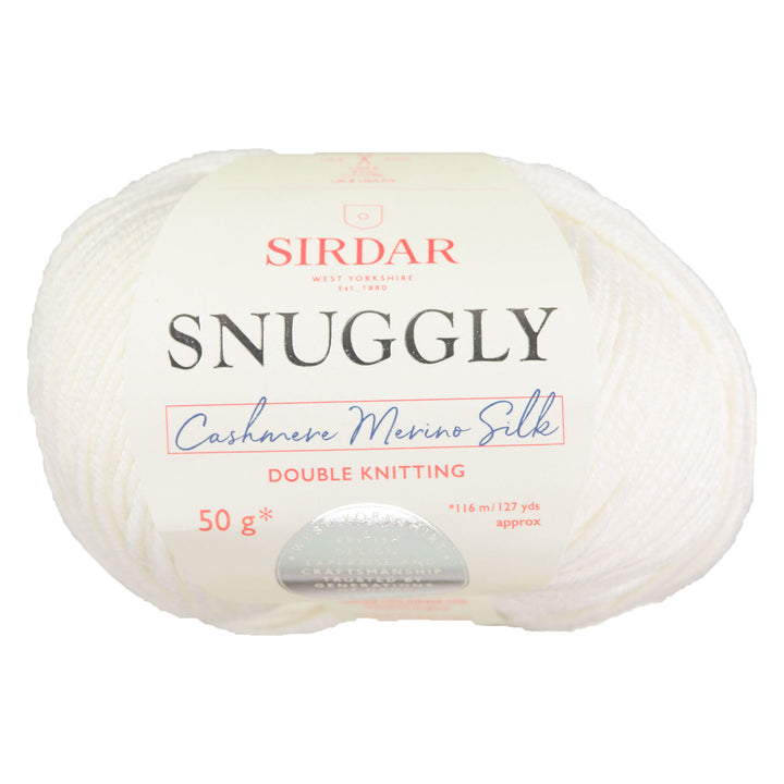 Sirdar Cashmere Merino Silk DK Yarn - 302 Snow Queen - Zoom Image
