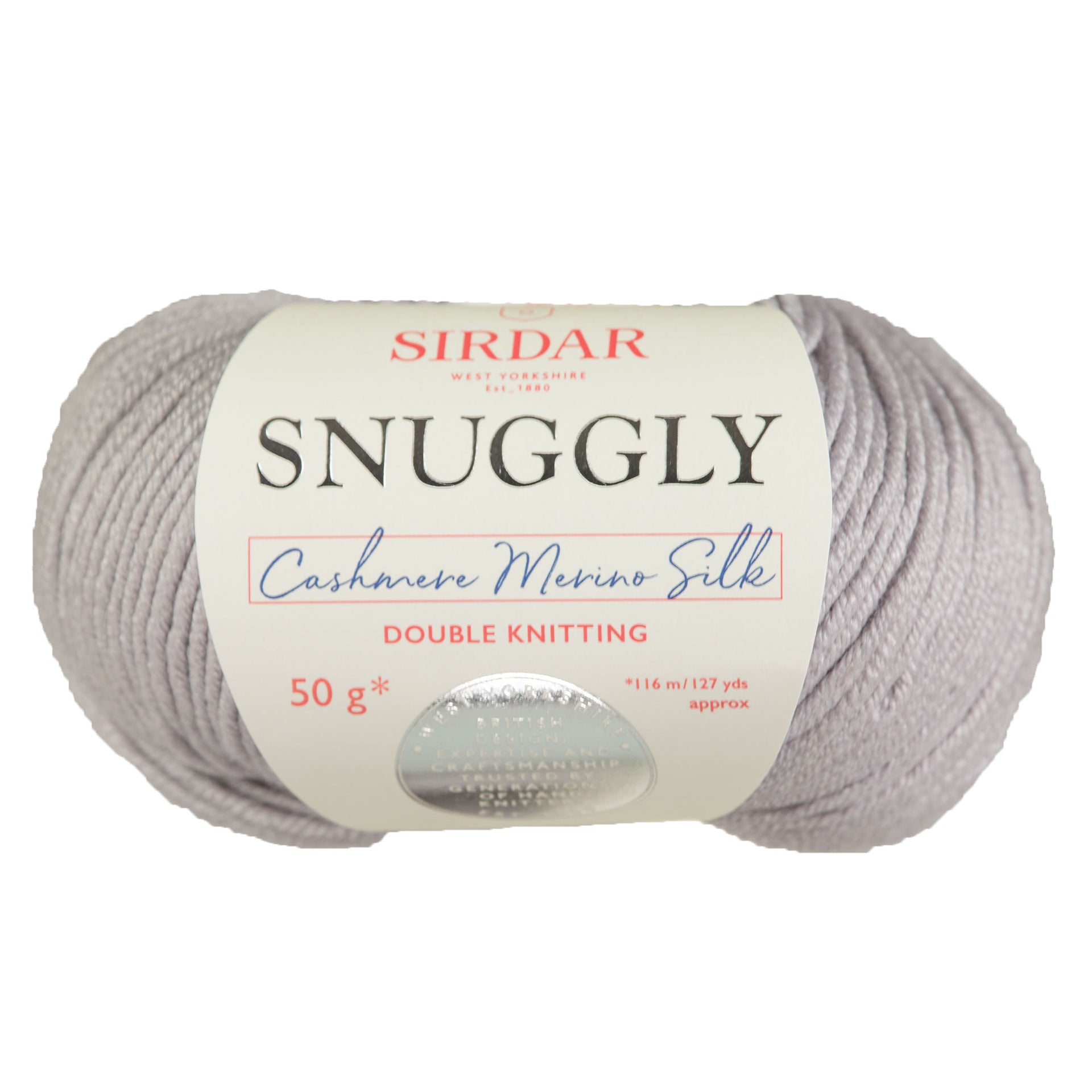 Sirdar Cashmere Merino Silk DK Yarn - 306 Silvery Moon - Zoom Image
