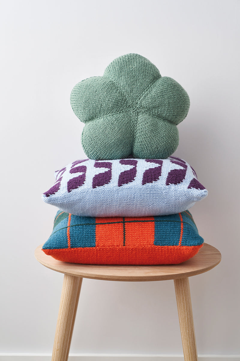 Rowan Daydreamer Collection Patterns - Eden Cushion - PDF Download - Extra Image
