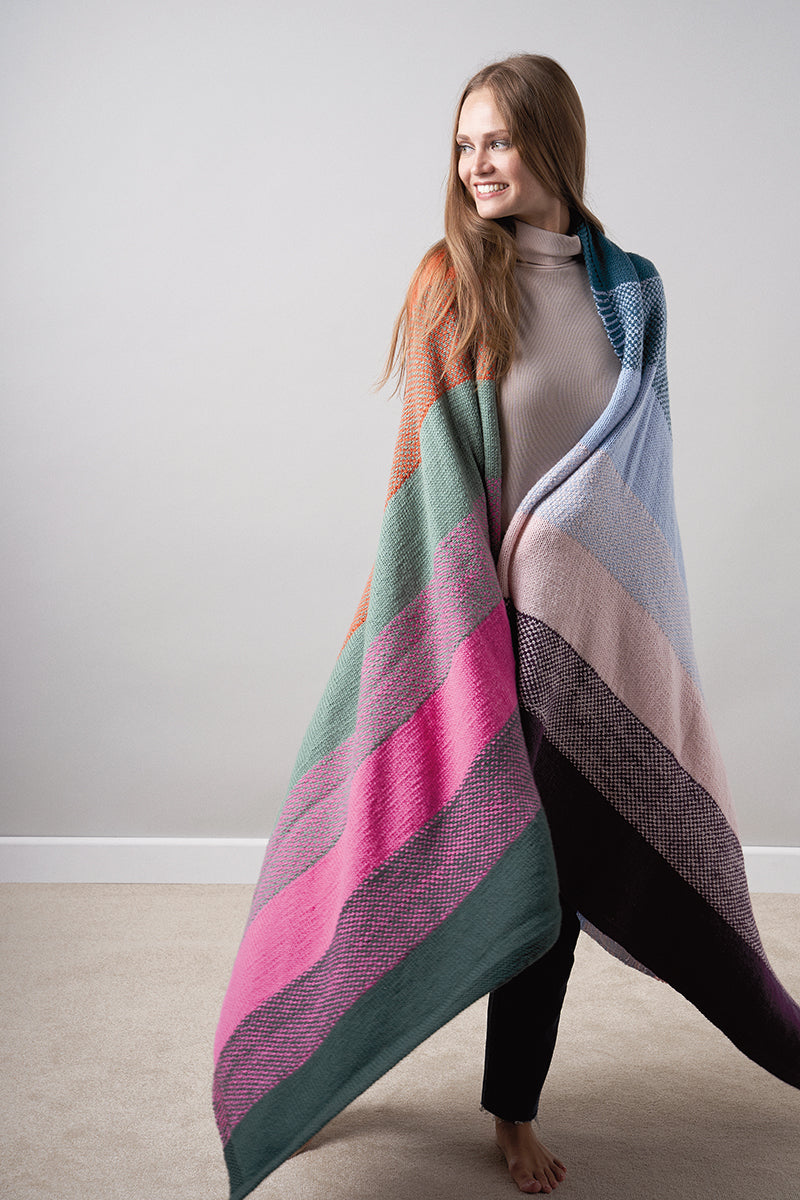 Rowan Daydreamer Collection Patterns - Hibernate Throw - PDF Download - Extra Image

