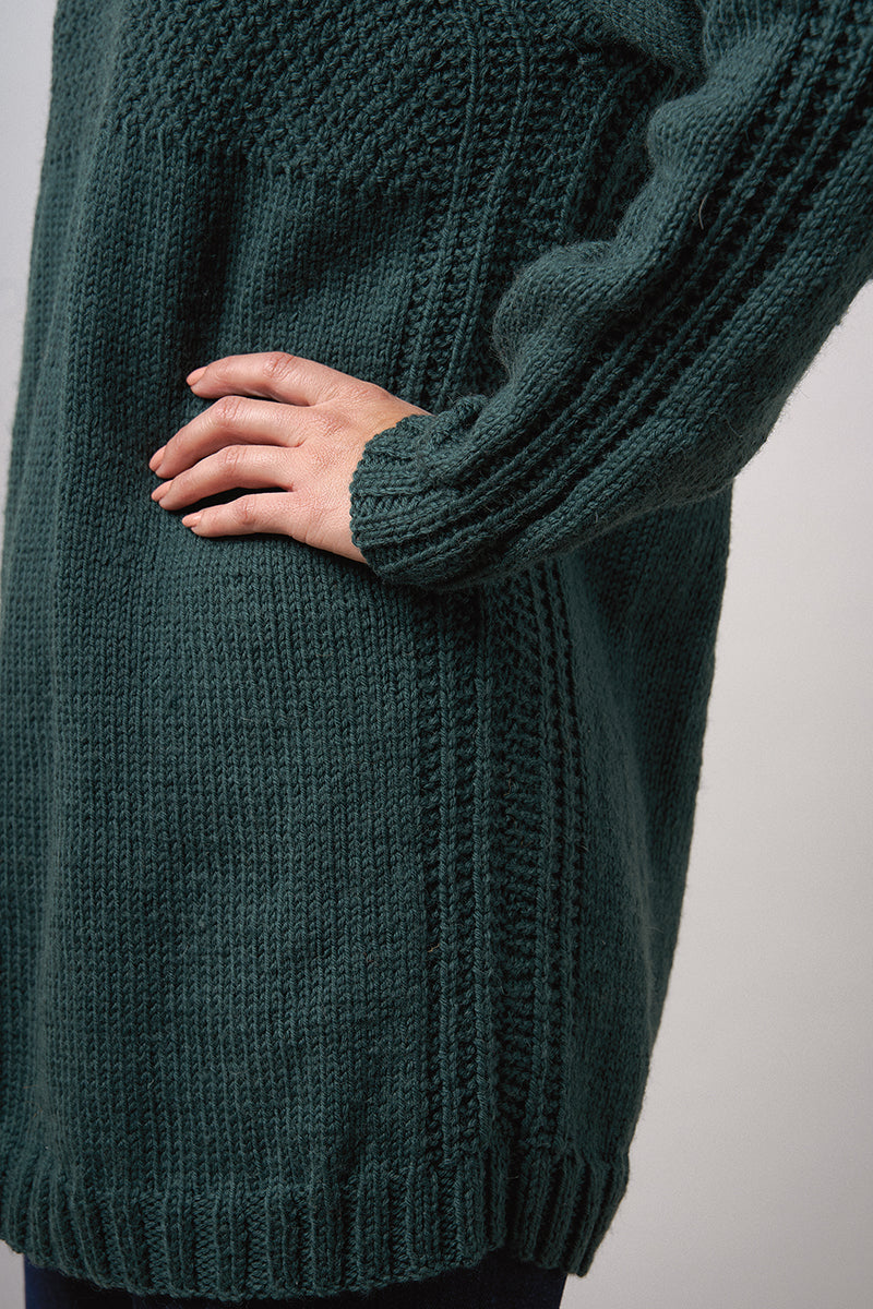 Rowan Daydreamer Collection Patterns - Sofa Sweater - PDF Download - Extra Image
