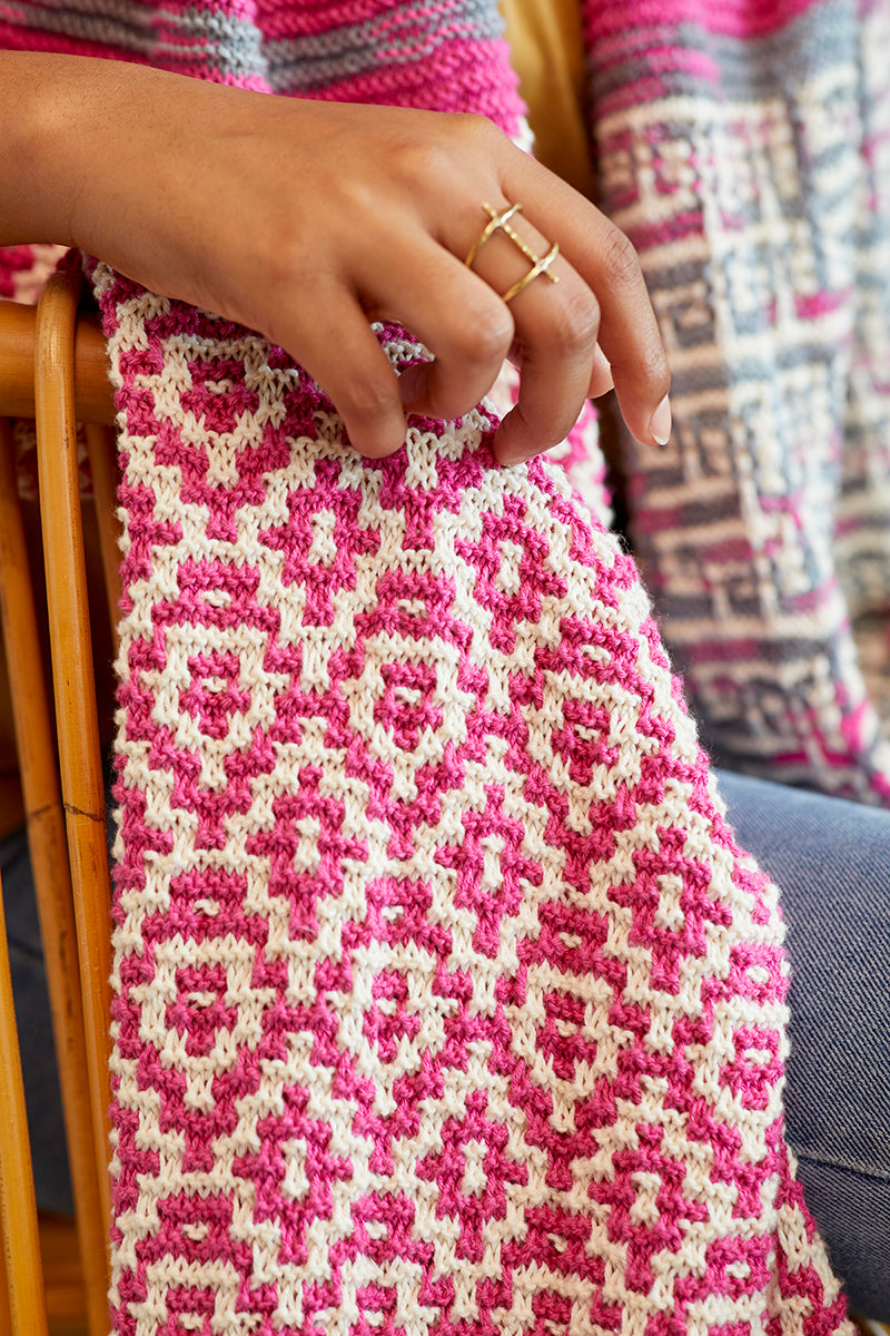 Universal Yarn Bamboo Pop Modern Mosaic Patterns - Palmetto - PDF Download - Extra Image