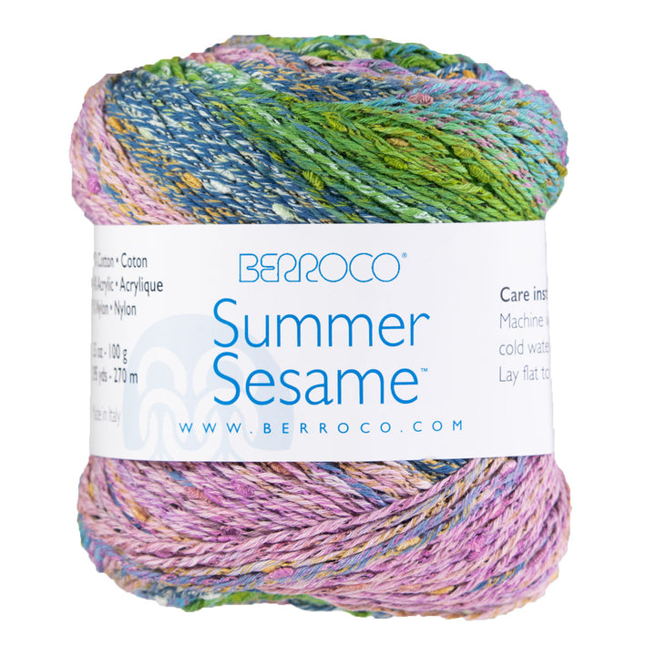 Berroco Summer Sesame Yarn - 5237 Mint - Extra Image