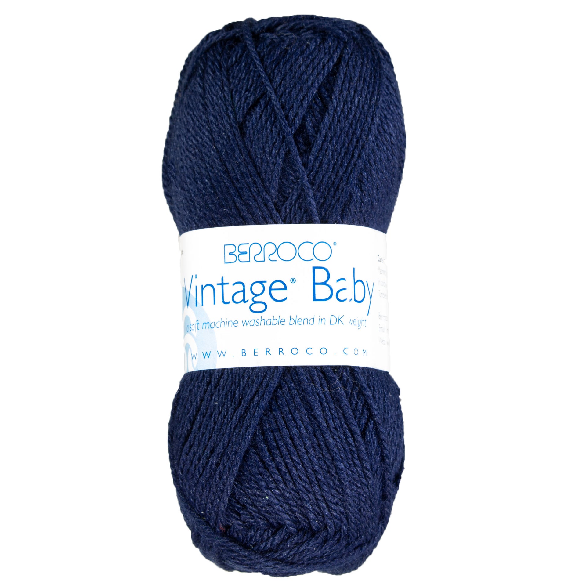 Berroco Vintage Baby Yarn - 10035 Navy - Zoom Image
