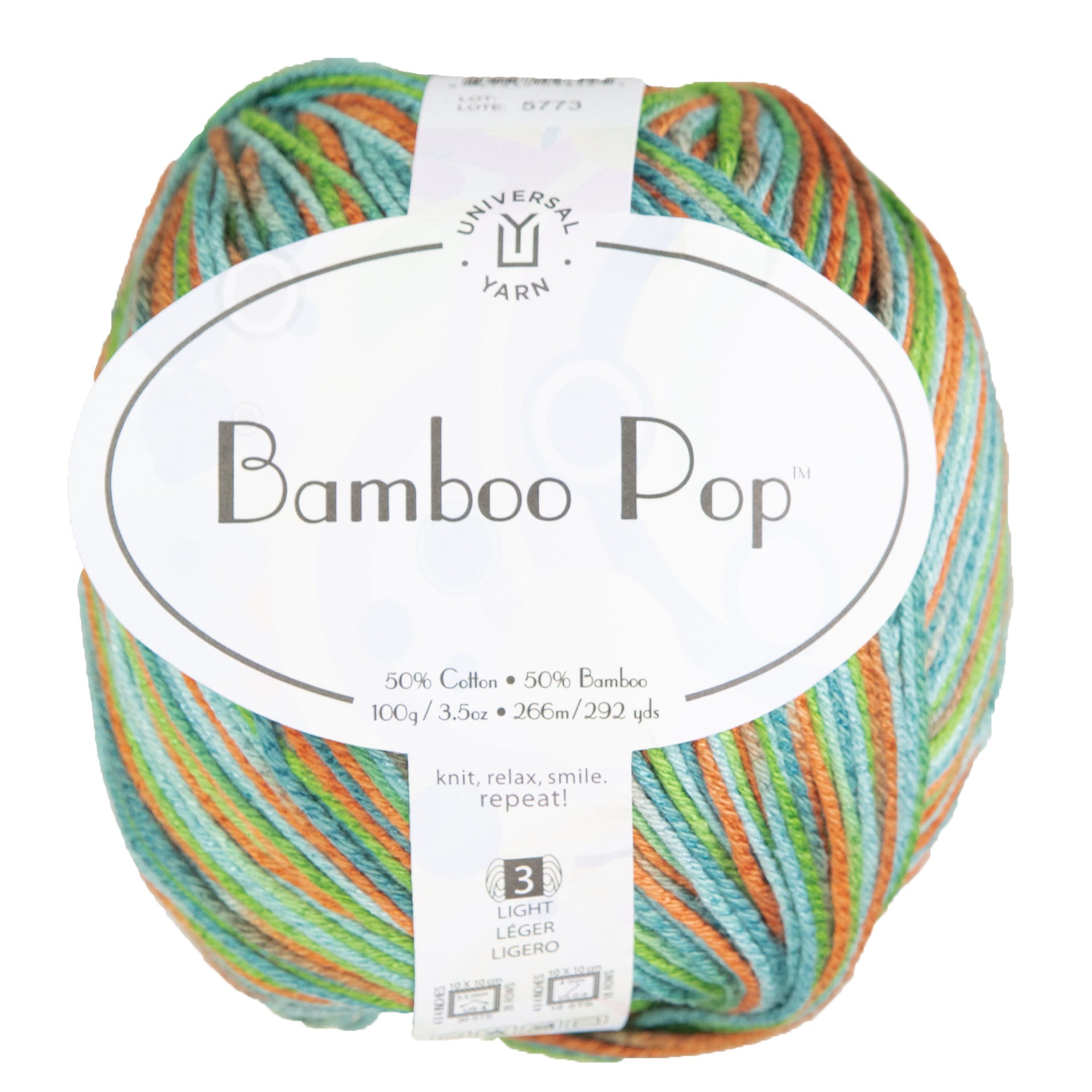 Universal Yarn Bamboo Pop Yarn - 226 Fresh Cut - Zoom Image
