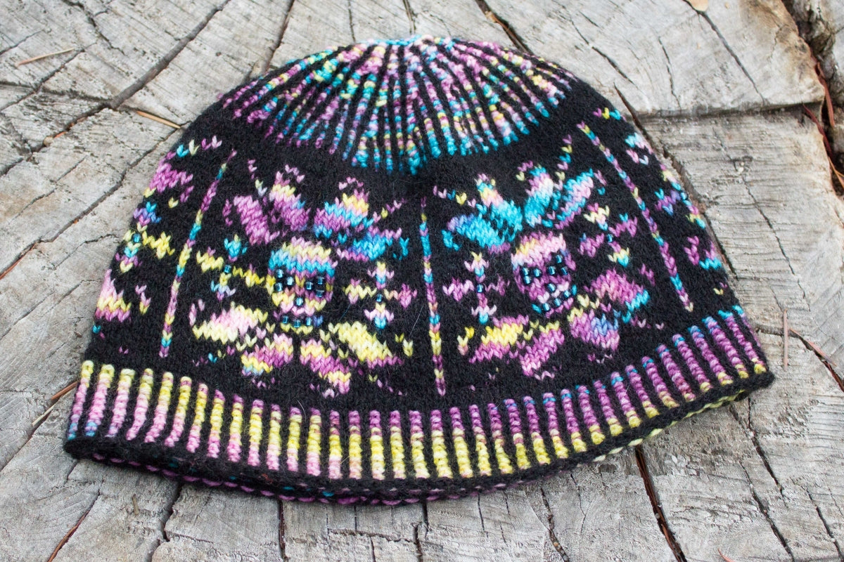 Jeanne's Beaded Skull Hat - Main Image 3