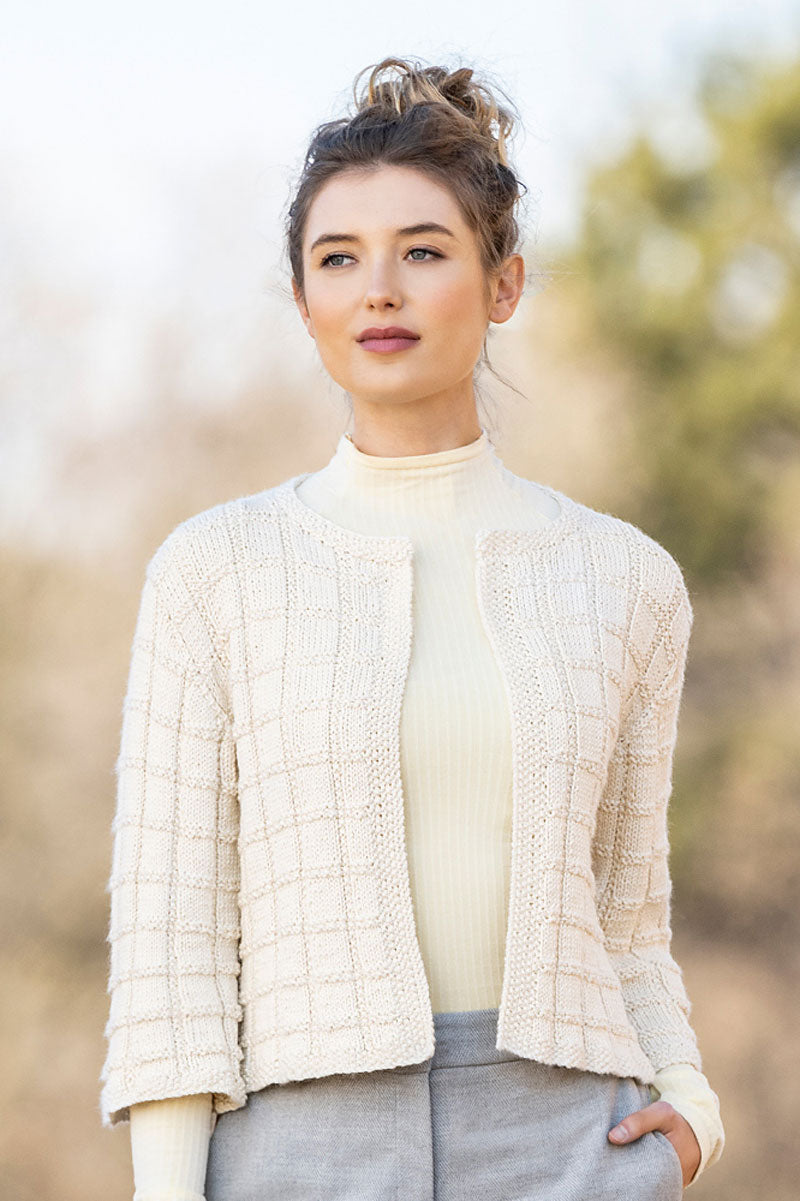 Blue Sky Fibers The Classic Series Patterns - Galena Cardi - PDF Download - Extra Image
