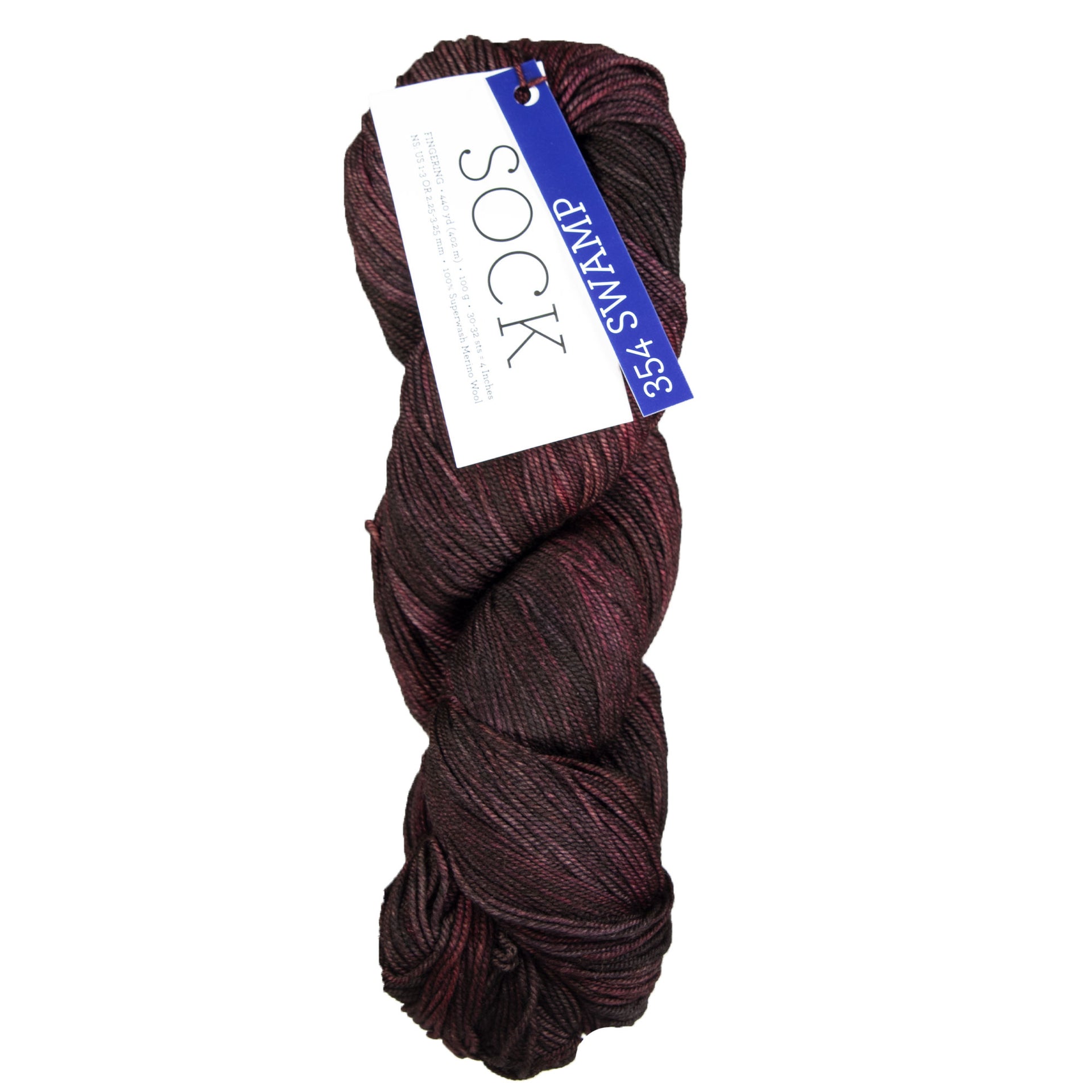 Malabrigo Sock Yarn - 354 Swamp - Zoom Image
