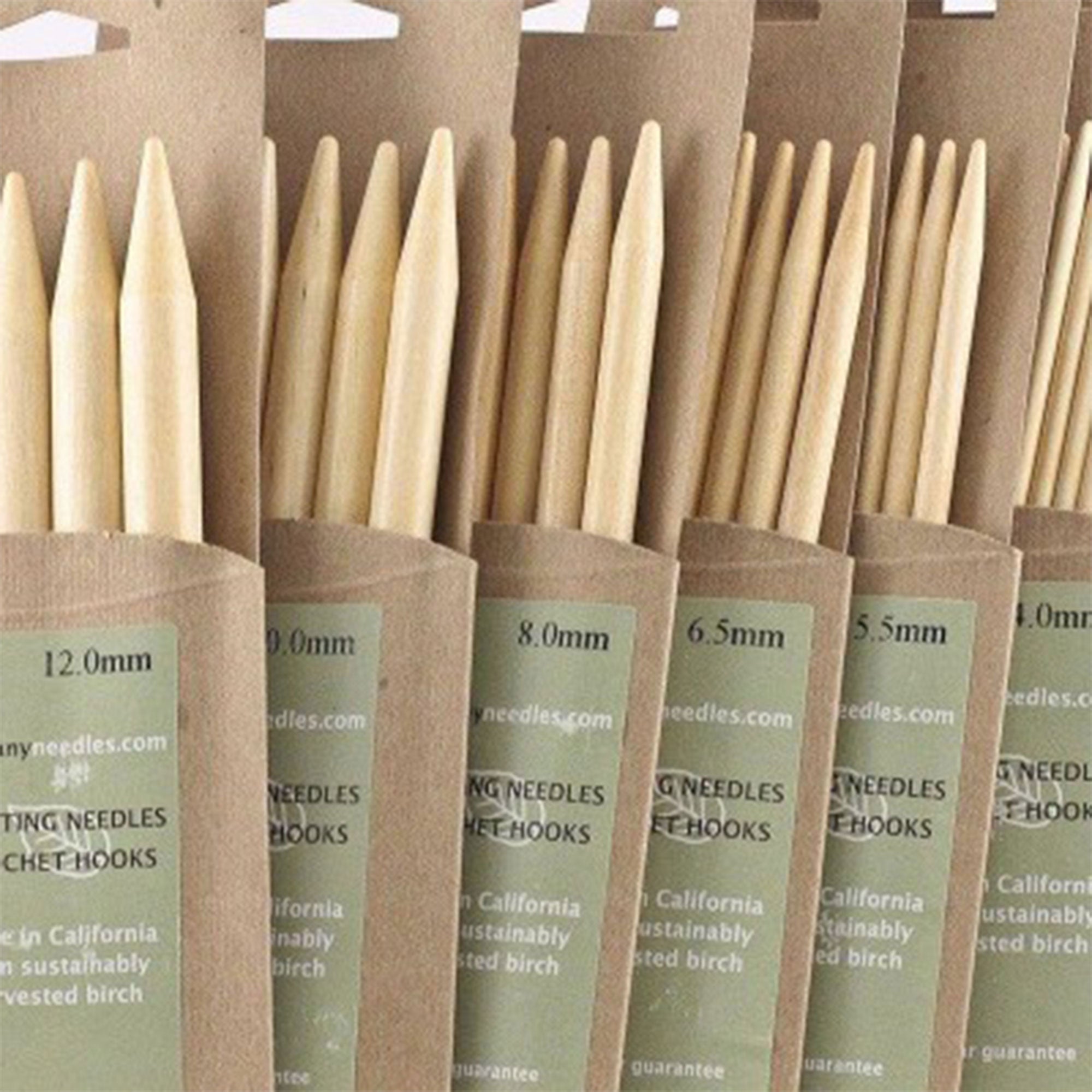 Brittany Double Point Needles - US 17 (12.0mm) - 7.5" - Zoom Image