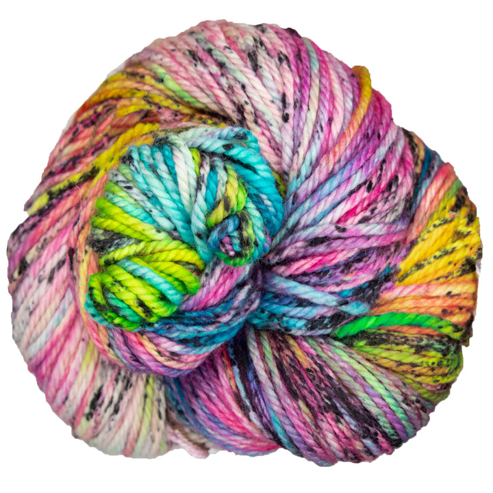 Madelinetosh TML Triple Twist Yarn - Electric Rainbow - Zoom Image