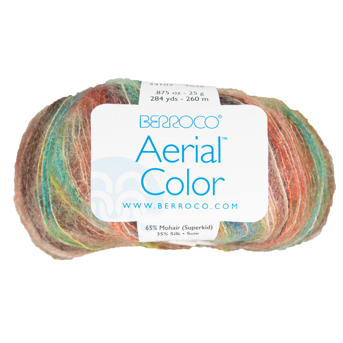 Berroco Aerial Color Yarn - 34103 Renoir - Extra Image
