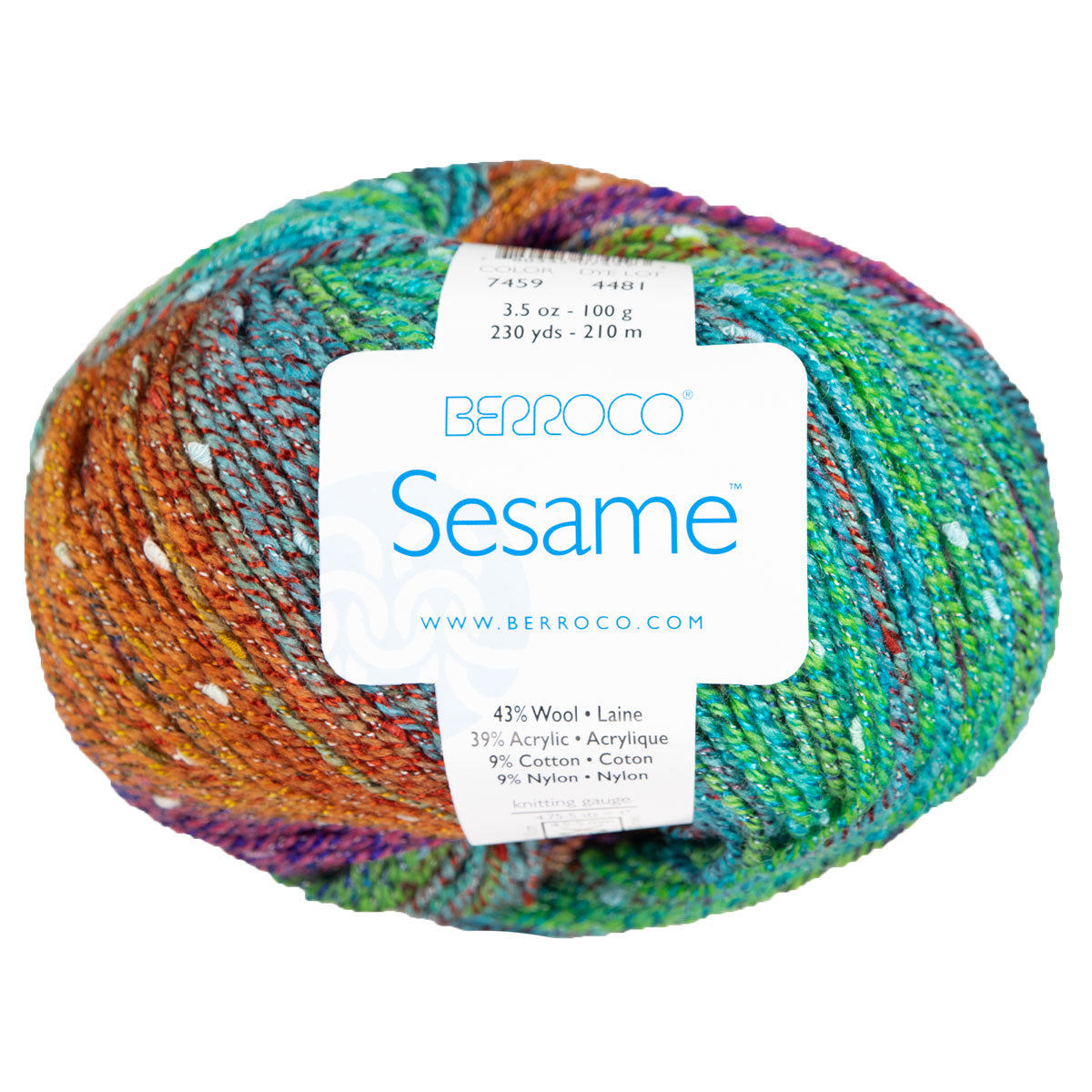 Berroco Sesame Yarn - 7459 Zeppole - Extra Image