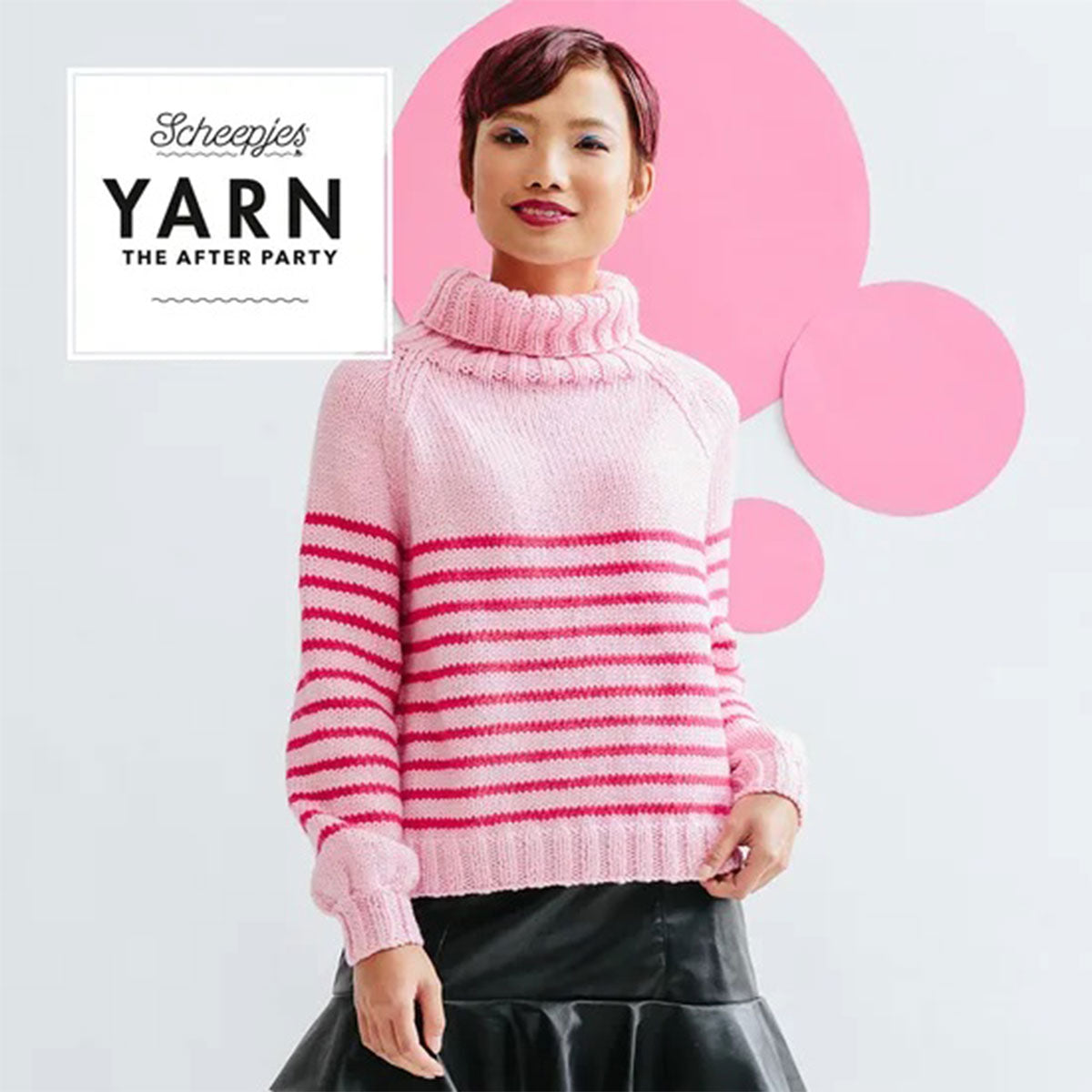 Scheepjes YARN The After Party Patterns - 128 Borderlines Jumper - Extra Image

