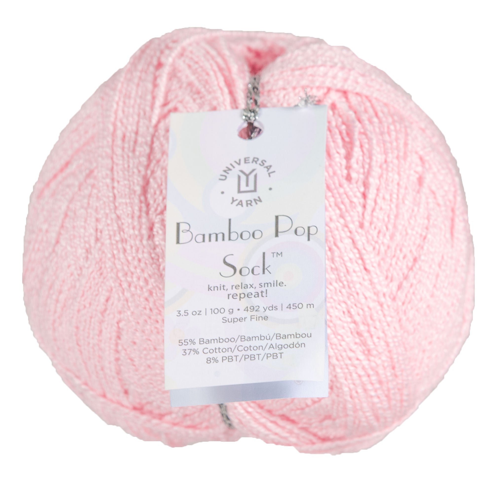 Universal Yarn Bamboo Pop Socks Yarn - 605 Lotus - Zoom Image