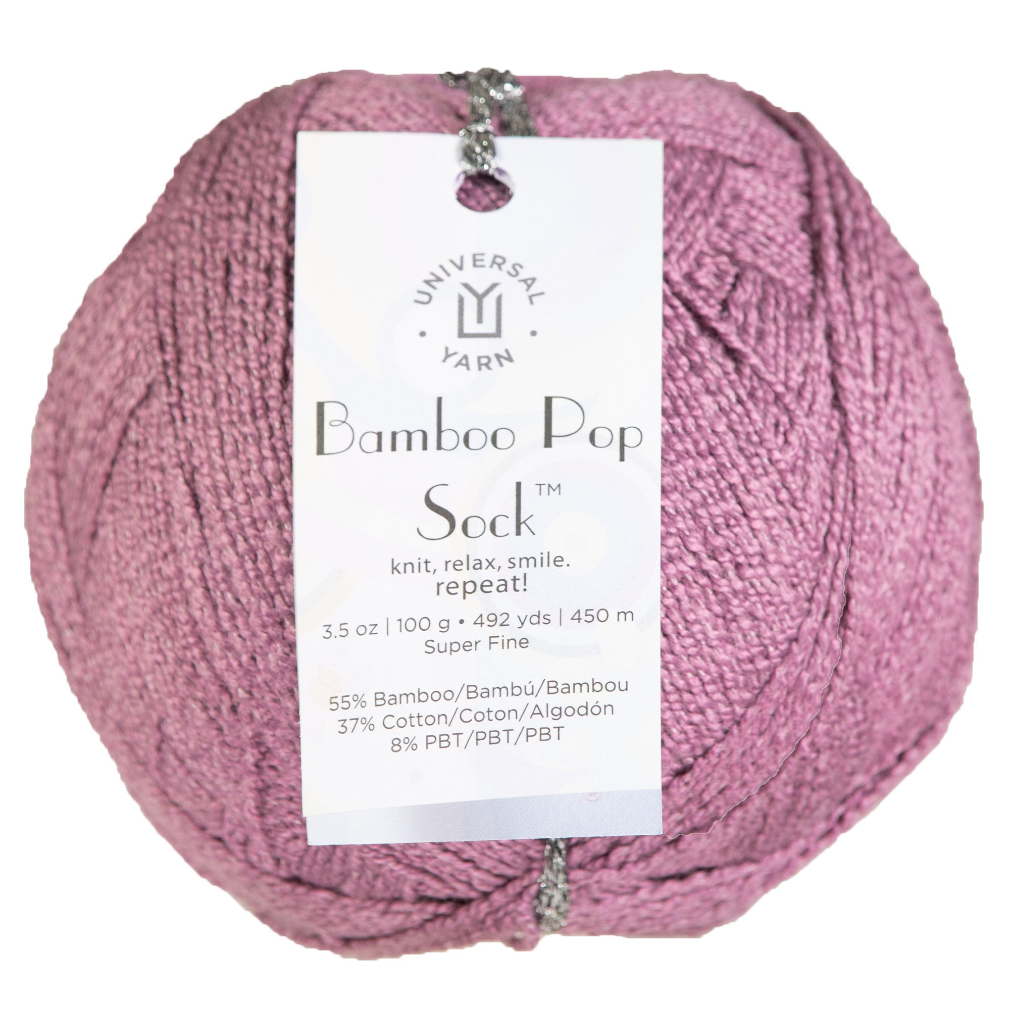 Universal Yarn Bamboo Pop Socks Yarn - 610 Teasel - Zoom Image