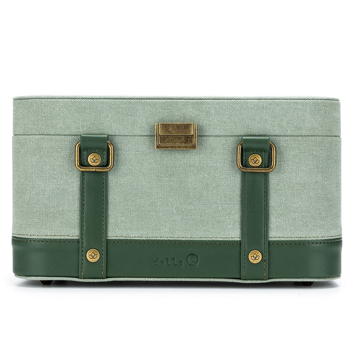 della Q Maker's Train Case - Sage - Zoom Image