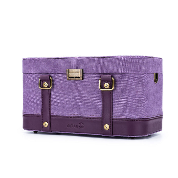 della Q Maker's Train Case - Indigo - Extra Image