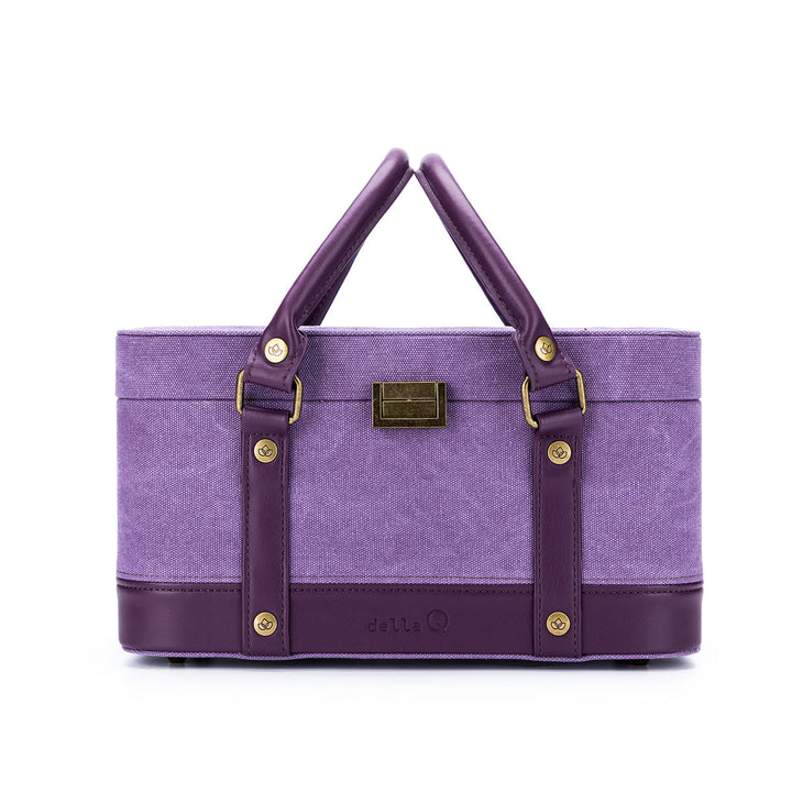 della Q Maker's Train Case - Indigo - Extra Image