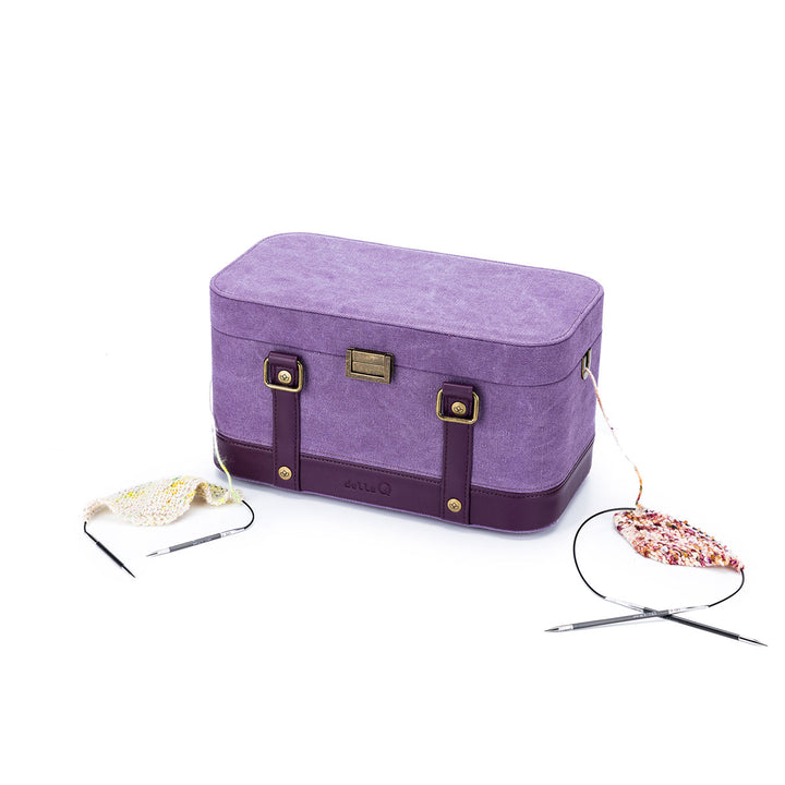 della Q Maker's Train Case - Indigo - Extra Image