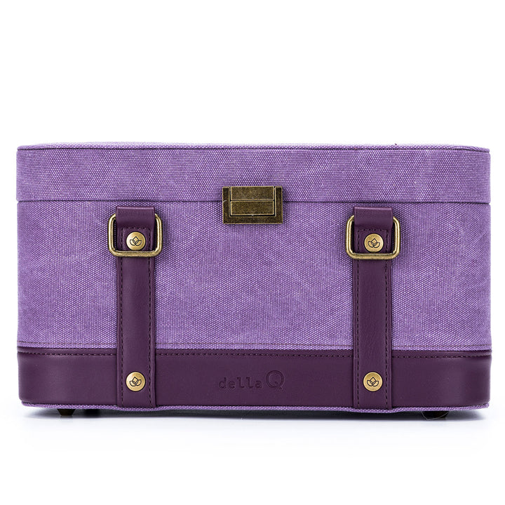 della Q Maker's Train Case - Plum - Extra Image