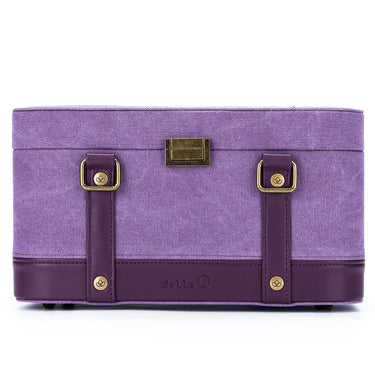 della Q Maker's Train Case - Plum - Zoom Image