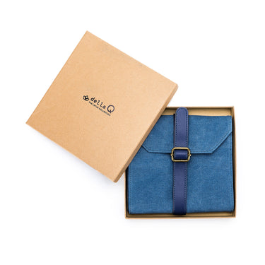 della Q Maker's Canvas Needle Case - Indigo - Zoom Image