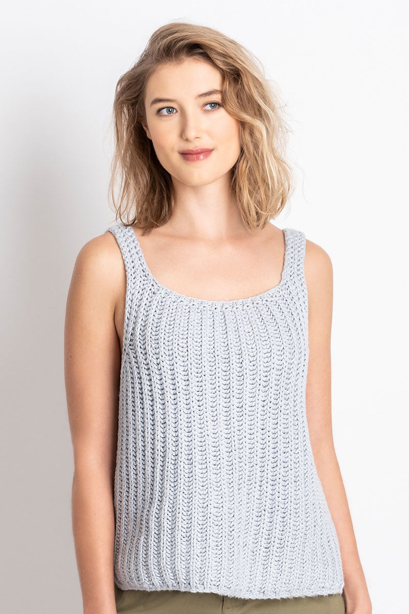 Blue Sky Fibers The Classic Series Patterns - Shoreham Tank - PDF Download - Extra Image
