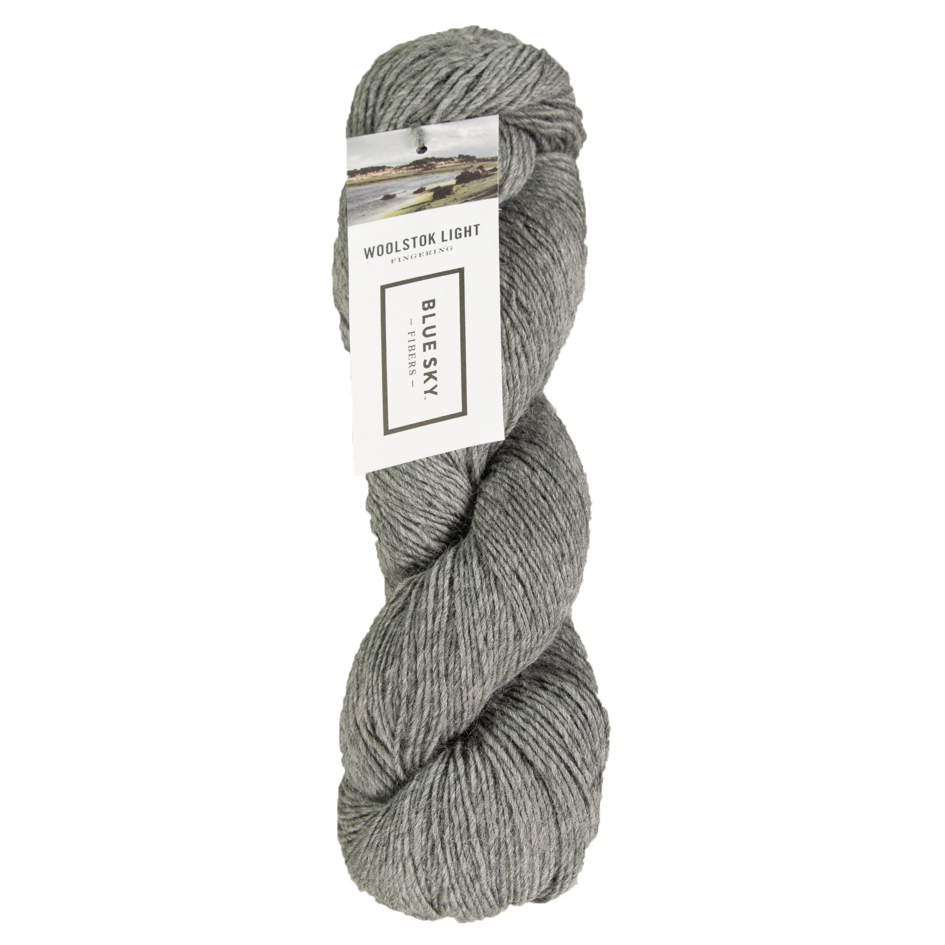 Blue Sky Fibers Woolstok Light Yarn - 2301 Storm Cloud - Zoom Image
