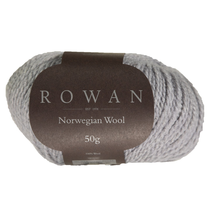 Rowan Norwegian Wool Yarn - 016 Frost Grey - Zoom Image