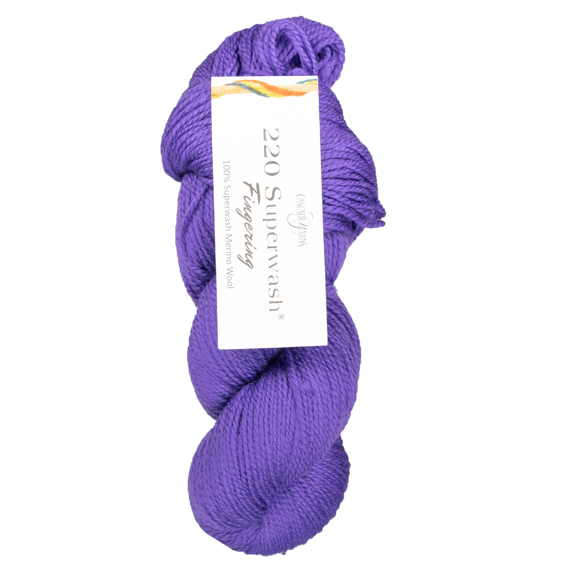 Cascade Yarns 220 Superwash Fingering Yarn - 19 Passion Flower - Zoom Image
