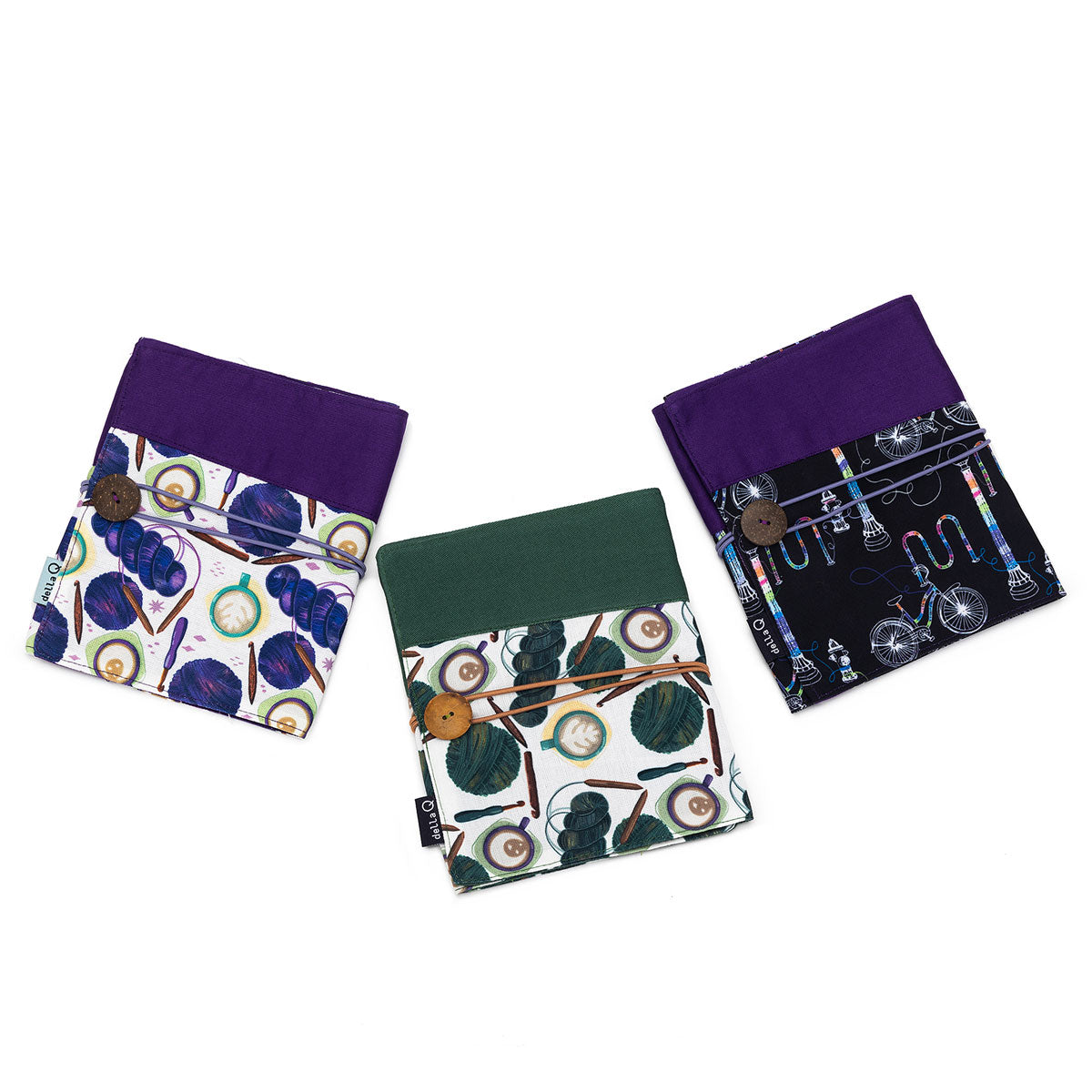della Q Crochet Roll - 168-2 - Fabric Print Collection - Yarn Bombing - Extra Image