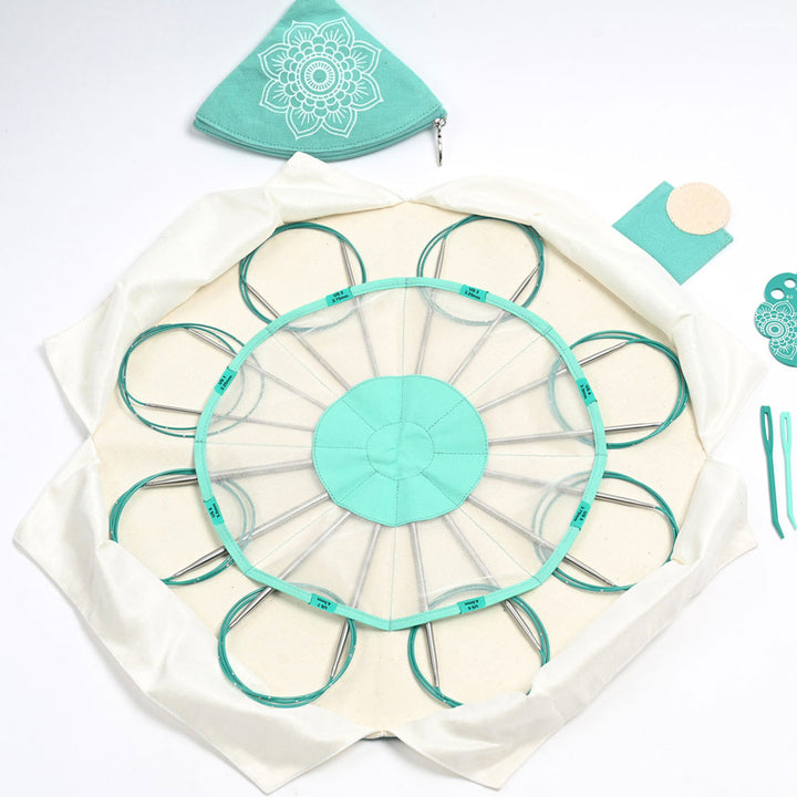 KnitPro Mindful Collection Needle Sets - Serenity - 40" Fixed Circular Set - Extra Image