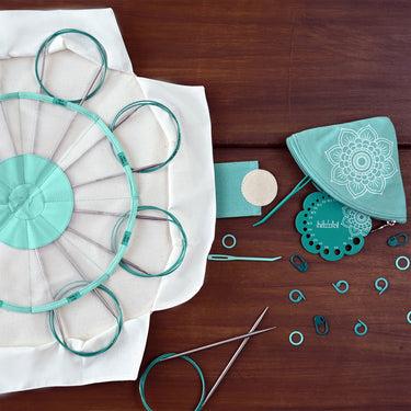 KnitPro Mindful Collection Needle Sets - Serenity - 40" Fixed Circular Set - Zoom Image